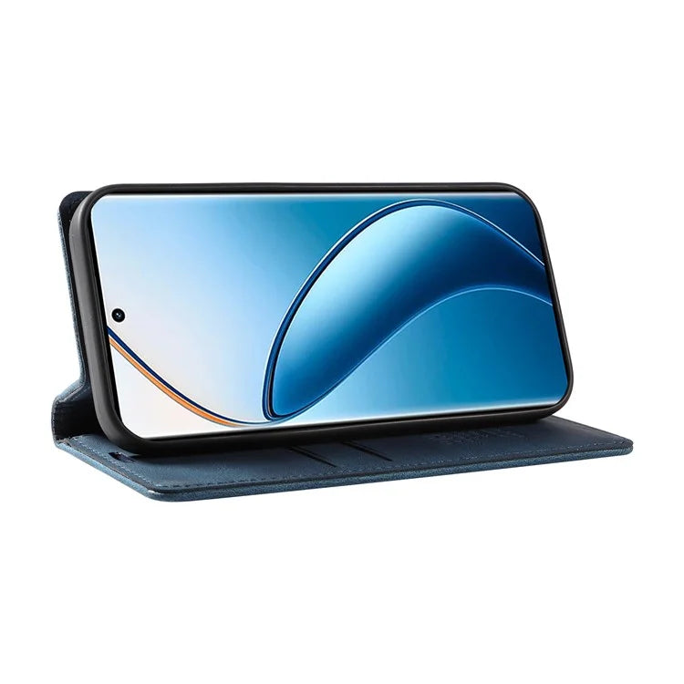 YIKATU YK-004 For Realme 13 Pro 5G / 13 Pro+ 5G / P1 Pro 5G / 12 Pro 5G / 12 Pro+ 5G Case Leather Skin-Touch Phone Cover Magnetic Auto-Absorbed