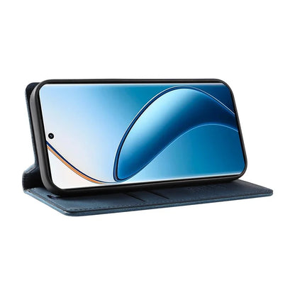 YIKATU YK-004 For Realme 13 Pro 5G / 13 Pro+ 5G / P1 Pro 5G / 12 Pro 5G / 12 Pro+ 5G Case Leather Skin-Touch Phone Cover Magnetic Auto-Absorbed