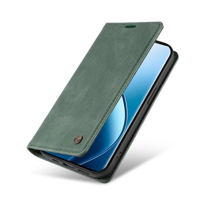 YIKATU YK-004 For Realme 13 Pro 5G / 13 Pro+ 5G / P1 Pro 5G / 12 Pro 5G / 12 Pro+ 5G Case Leather Skin-Touch Phone Cover Magnetic Auto-Absorbed