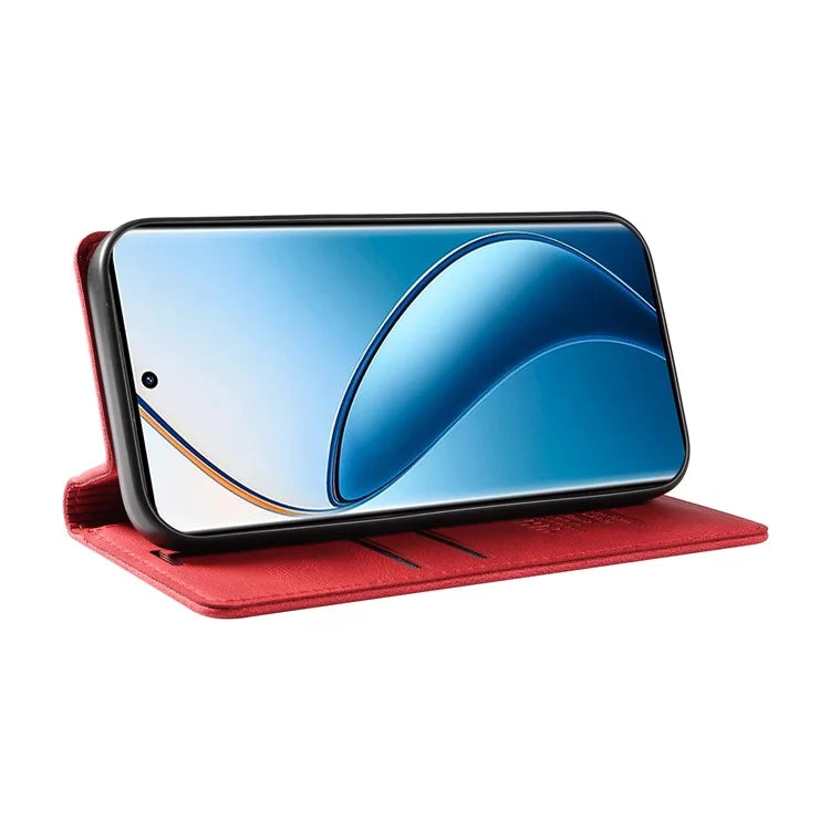 YIKATU YK-004 For Realme 13 Pro 5G / 13 Pro+ 5G / P1 Pro 5G / 12 Pro 5G / 12 Pro+ 5G Case Leather Skin-Touch Phone Cover Magnetic Auto-Absorbed