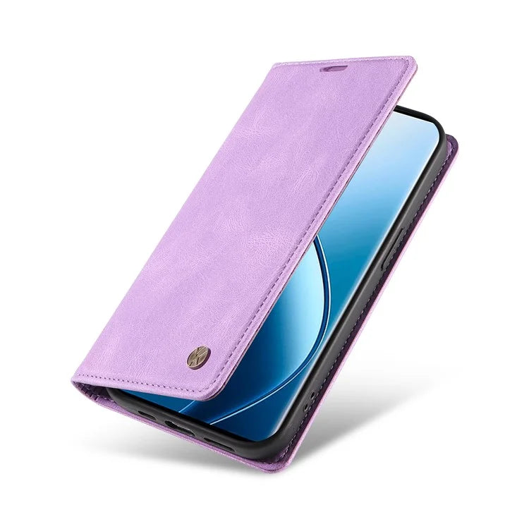 YIKATU YK-004 For Realme 13 Pro 5G / 13 Pro+ 5G / P1 Pro 5G / 12 Pro 5G / 12 Pro+ 5G Case Leather Skin-Touch Phone Cover Magnetic Auto-Absorbed