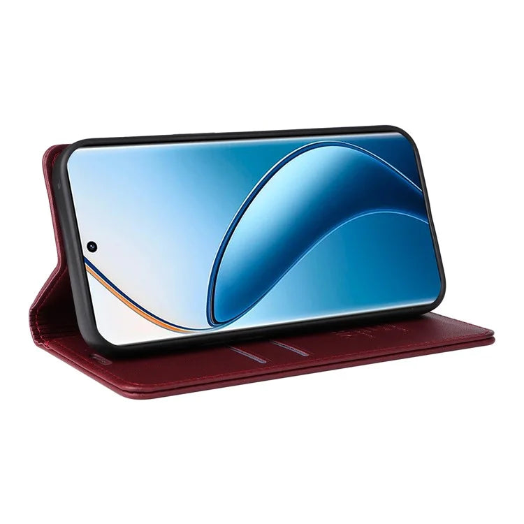 YIKATU YK-001 For Realme 13 Pro 5G / 13 Pro+ 5G / P1 Pro 5G / 12 Pro 5G / 12 Pro+ 5G Case Stand Leather Phone Cover Strong Magnetic Closure