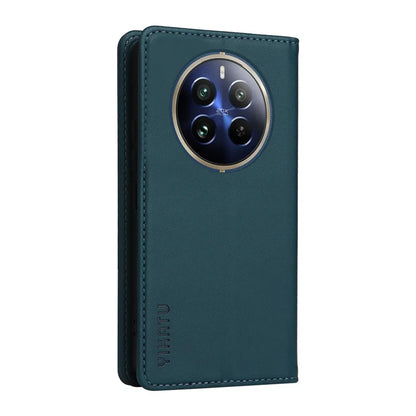 YIKATU YK-001 For Realme 13 Pro 5G / 13 Pro+ 5G / P1 Pro 5G / 12 Pro 5G / 12 Pro+ 5G Case Stand Leather Phone Cover Strong Magnetic Closure