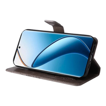 KT Imprinting Flower Series-2 For Realme 13 Pro 5G / 13 Pro+ 5G / P1 Pro 5G / 12 Pro 5G / 12 Pro+ 5G Case Butterfly Leather Phone Cover