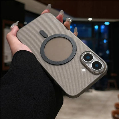 For iPhone 16 Case Compatible with MagSafe Matte PP Ultra-Thin Phone Cover