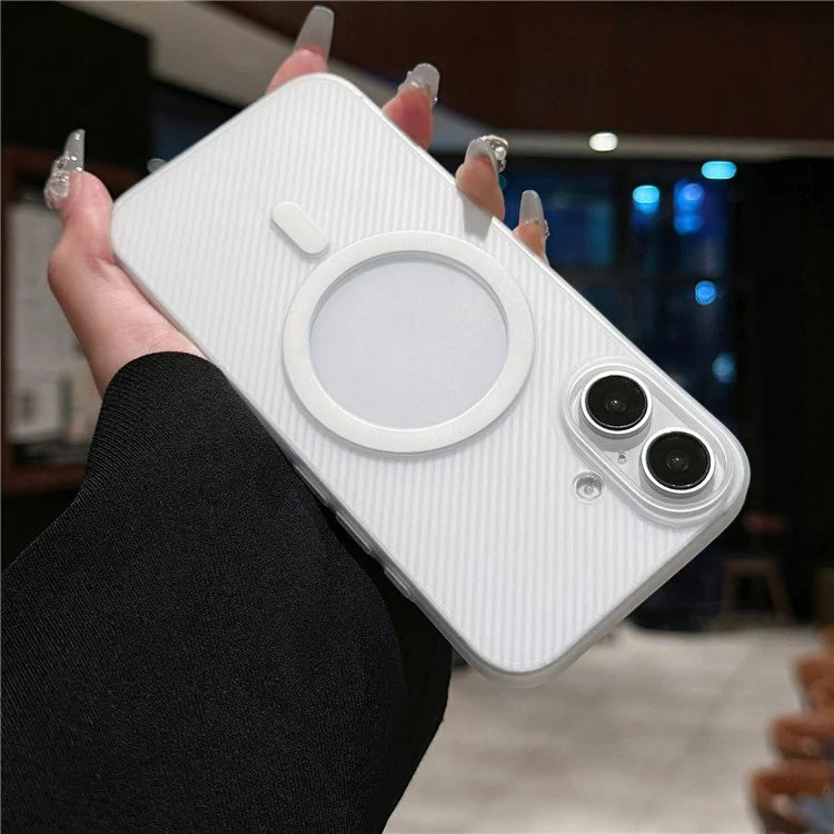 For iPhone 16 Plus Case Compatible with MagSafe Matte PP Ultra-Thin Phone Cover