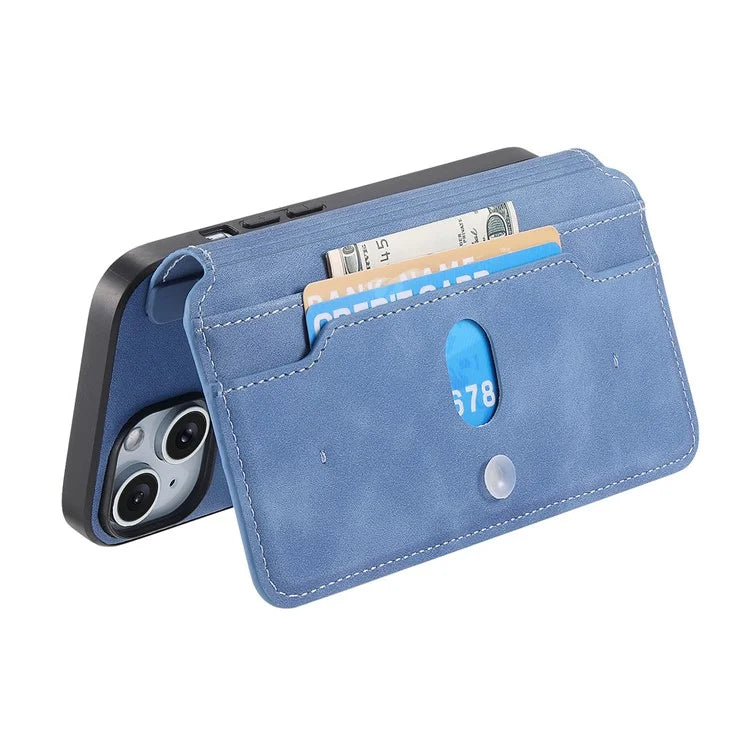 CASENEO For iPhone 16 Pro Max Case Cross Texture Leather Detachable Magnetic Phone Cover