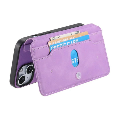 CASENEO For iPhone 16 Pro Max Case Cross Texture Leather Detachable Magnetic Phone Cover