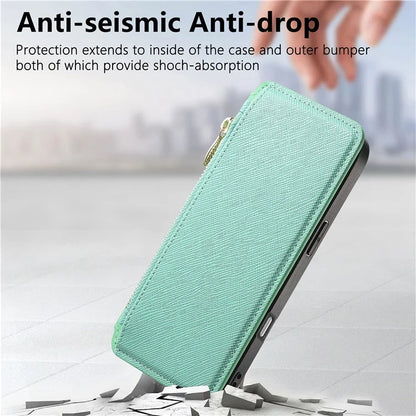 CASENEO For iPhone 16 Pro Max Case Cross Texture Leather Detachable Magnetic Phone Cover