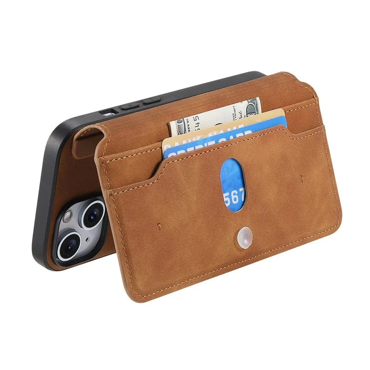 CASENEO For iPhone 16 Pro Max Case Cross Texture Leather Detachable Magnetic Phone Cover