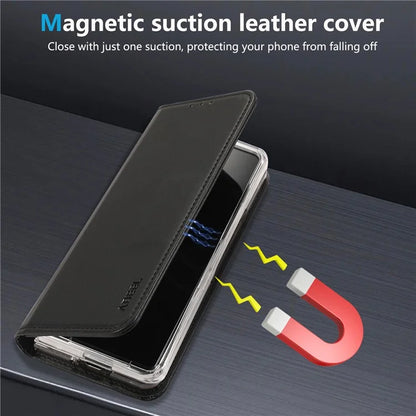 ABEEL For Google Pixel 9 Pro Fold 5G Phone Case RFID Blocking Leather Flip Cover
