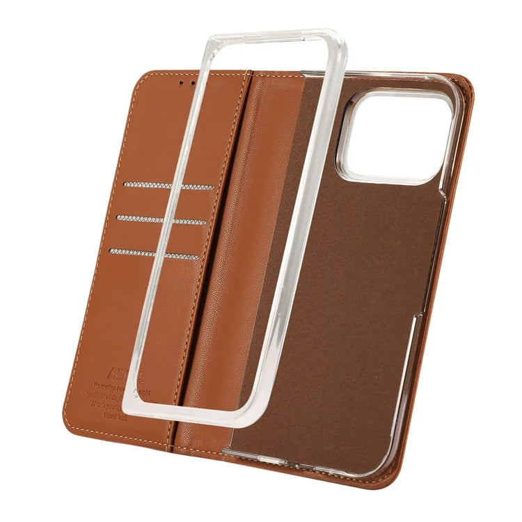 ABEEL For Google Pixel 9 Pro Fold 5G Phone Case RFID Blocking Leather Flip Cover