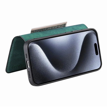CASENEO For iPhone 16 Pro Case Detachable Wallet Leather+TPU Phone Cover