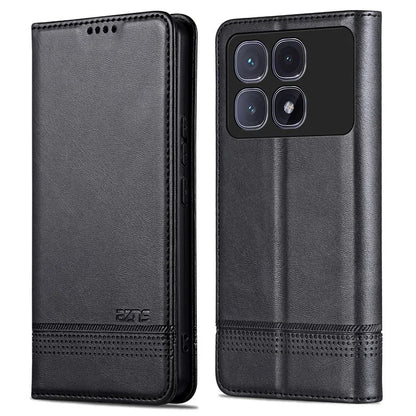 AZNS For Xiaomi Redmi K70 Ultra Case Cowhide Texture PU Leather Wallet Phone Cover
