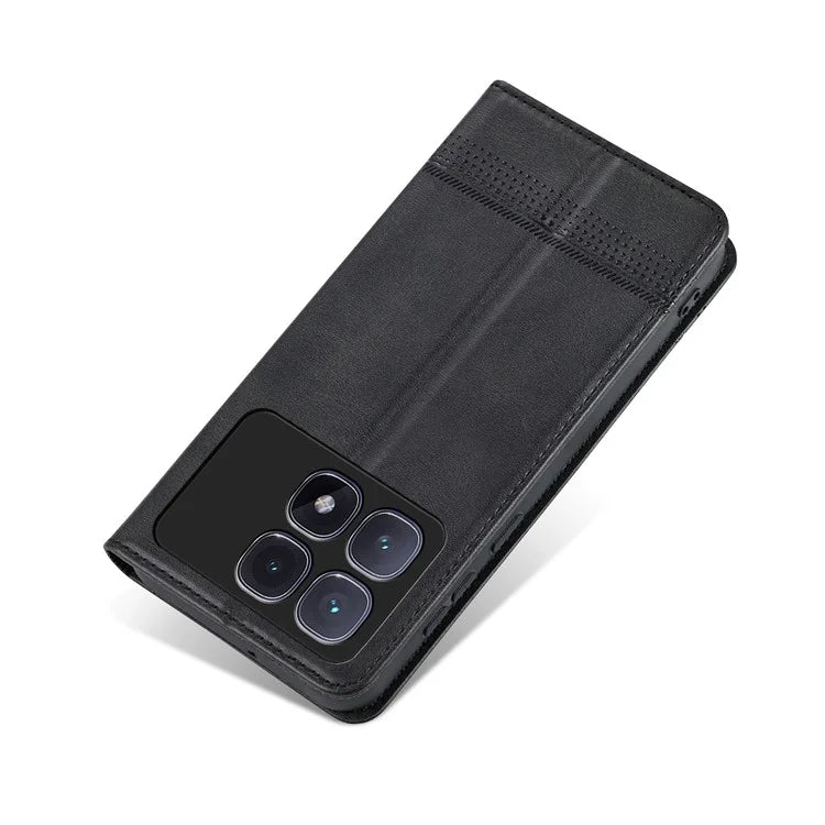 AZNS For Xiaomi Redmi K70 Ultra Case Cowhide Texture PU Leather Wallet Phone Cover