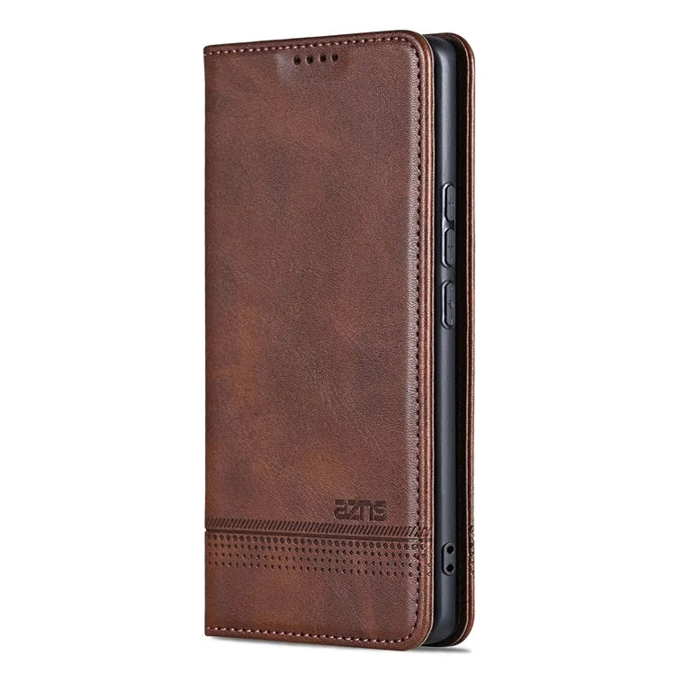 AZNS For Xiaomi Redmi K70 Ultra Case Cowhide Texture PU Leather Wallet Phone Cover