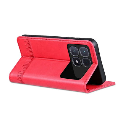 AZNS For Xiaomi Redmi K70 Ultra Case Cowhide Texture PU Leather Wallet Phone Cover