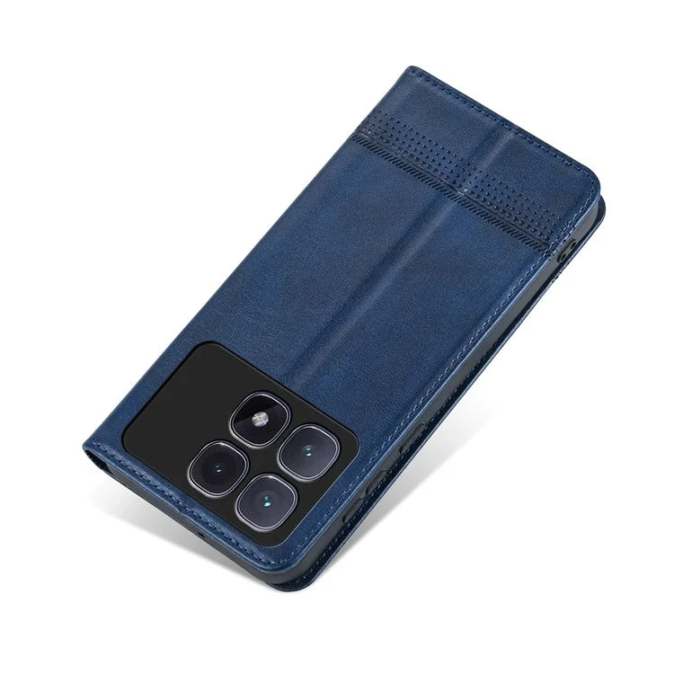 AZNS For Xiaomi Redmi K70 Ultra Case Cowhide Texture PU Leather Wallet Phone Cover