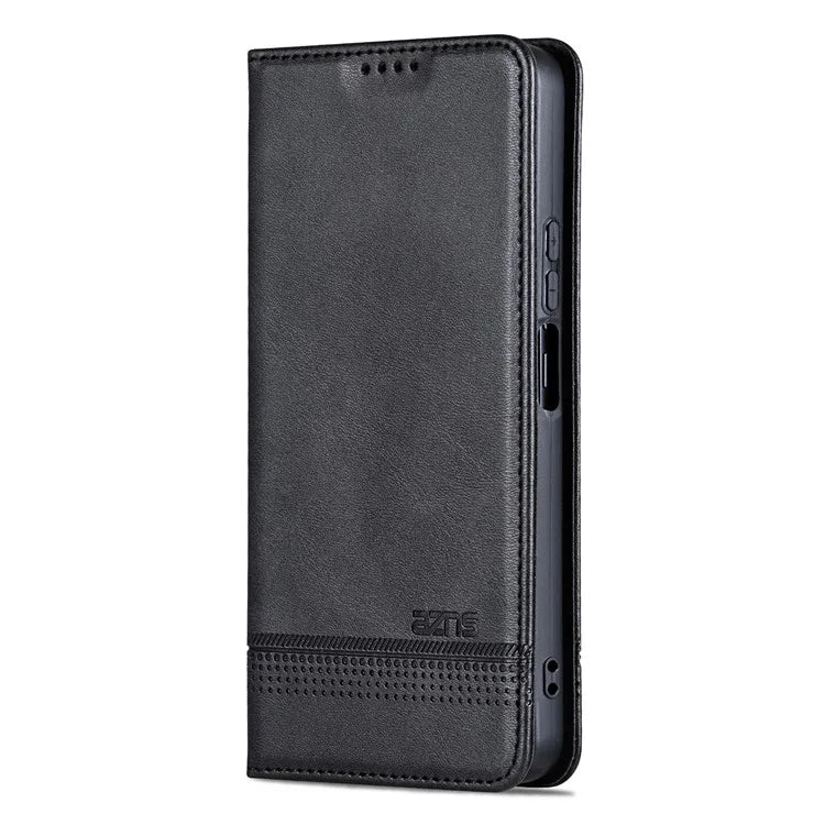 AZNS For Samsung Galaxy A16 5G Case Cowhide Texture PU Leather Wallet Phone Cover