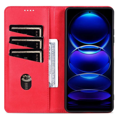 AZNS For Samsung Galaxy A16 5G Case Cowhide Texture PU Leather Wallet Phone Cover