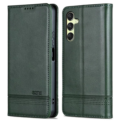 AZNS For Samsung Galaxy A16 5G Case Cowhide Texture PU Leather Wallet Phone Cover