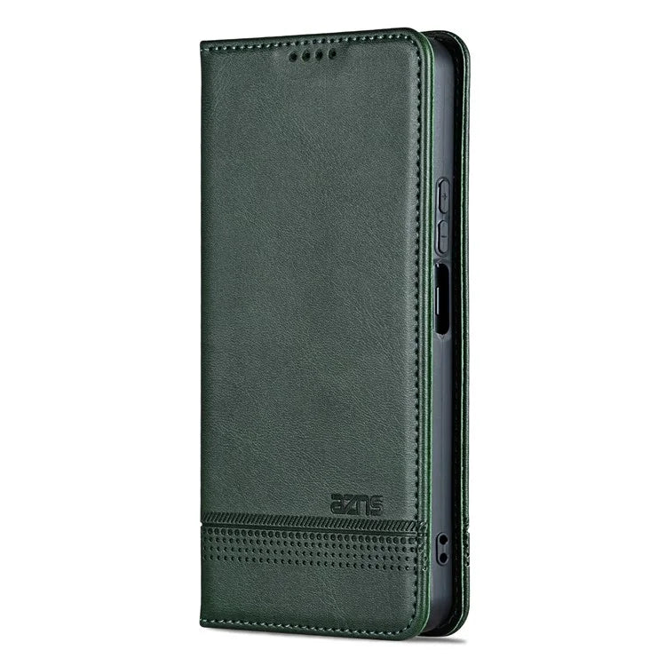 AZNS For Samsung Galaxy A16 5G Case Cowhide Texture PU Leather Wallet Phone Cover