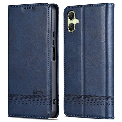 AZNS For Samsung Galaxy A06 Case Cowhide Texture PU Leather Wallet Phone Cover