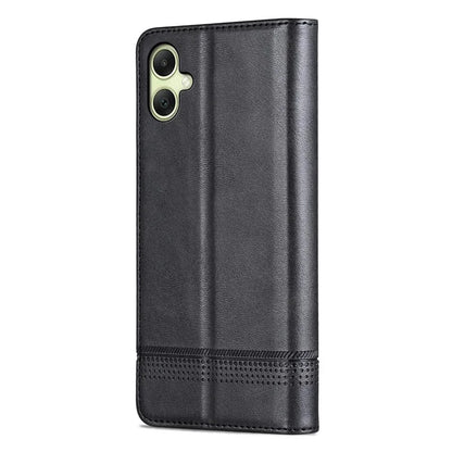 AZNS For Samsung Galaxy A06 Case Cowhide Texture PU Leather Wallet Phone Cover
