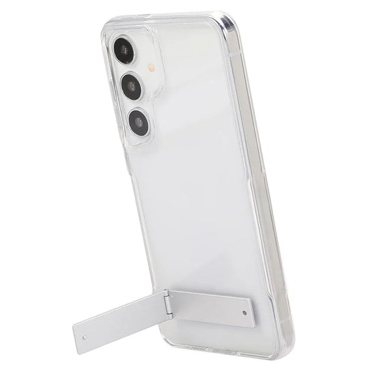 For Samsung Galaxy S24+ Case TPU+Acrylic Protective Kickstand Clear Phone Cover