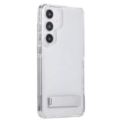 For Samsung Galaxy S24+ Case TPU+Acrylic Protective Kickstand Clear Phone Cover