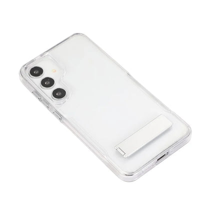 For Samsung Galaxy S24+ Case TPU+Acrylic Protective Kickstand Clear Phone Cover
