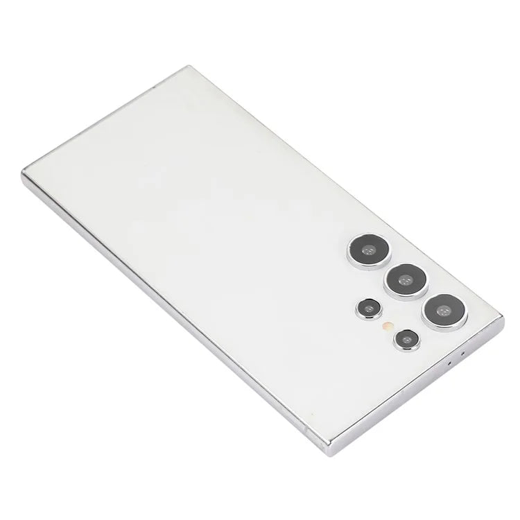 For Samsung Galaxy S24 Ultra Case TPU+Acrylic Protective Kickstand Clear Phone Cover