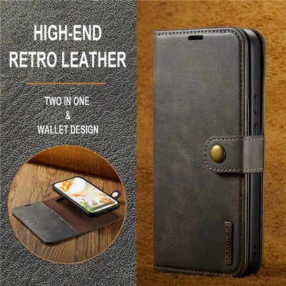 DG.MING for Google Pixel 9 / 9 Pro Case Detachable Split Leather Phone Cover