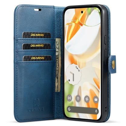 DG.MING for Google Pixel 9 / 9 Pro Case Detachable Split Leather Phone Cover