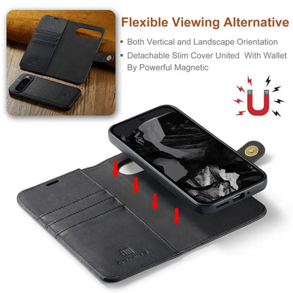 DG.MING for Google Pixel 9 Pro XL Case Detachable Split Leather Phone Cover