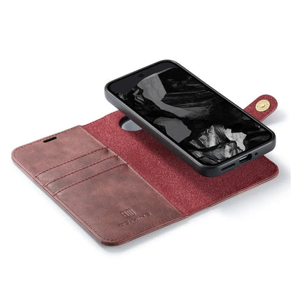 DG.MING for Google Pixel 9 Pro XL Case Detachable Split Leather Phone Cover