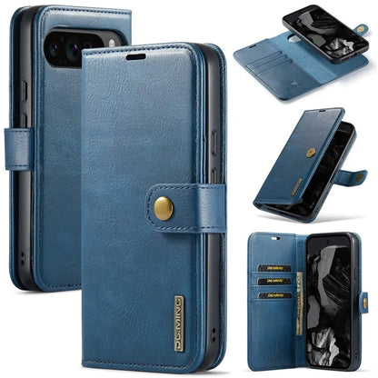 DG.MING for Google Pixel 9 Pro XL Case Detachable Split Leather Phone Cover