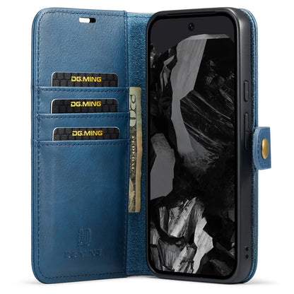 DG.MING for Google Pixel 9 Pro XL Case Detachable Split Leather Phone Cover