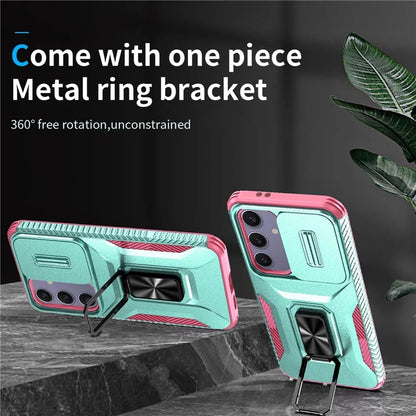 For Samsung Galaxy S24 FE Case Camshield Kickstand TPU+PC Anti-Slip Phone Cover
