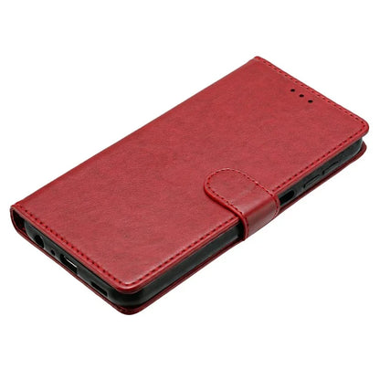 For iPhone 14 Plus Leather Phone Case Wallet Stand Cover with Handy Strap