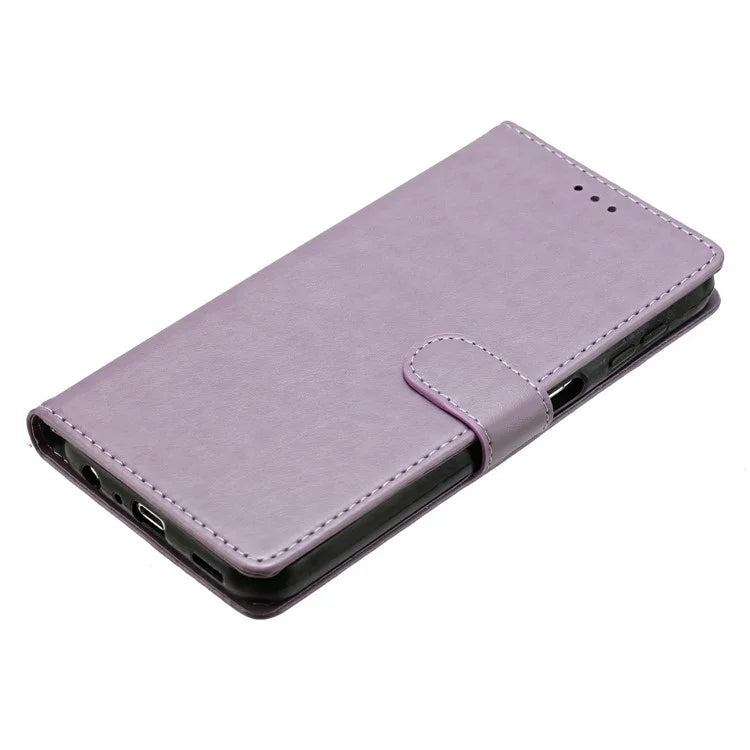 For iPhone 14 Plus Leather Phone Case Wallet Stand Cover with Handy Strap
