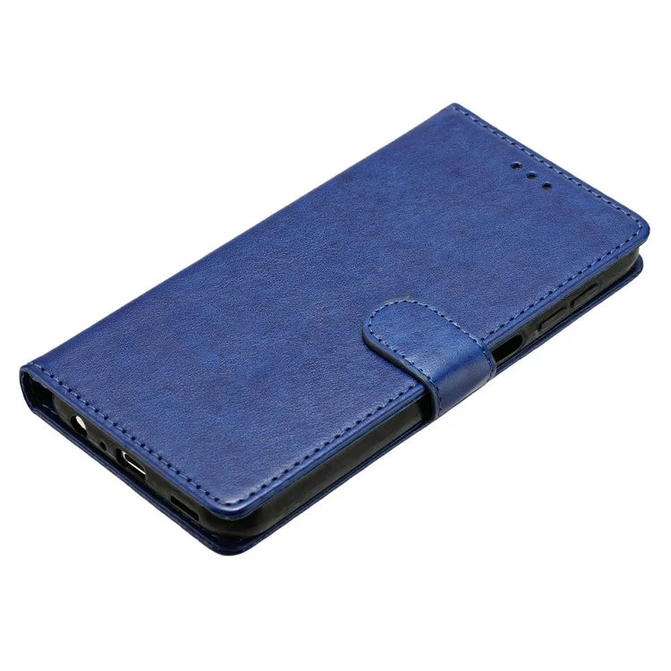 For iPhone 14 Pro Max Leather Phone Case Wallet Stand Cover with Handy Strap