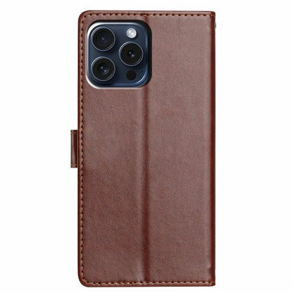 For iPhone 14 Pro Max Leather Phone Case Wallet Stand Cover with Handy Strap