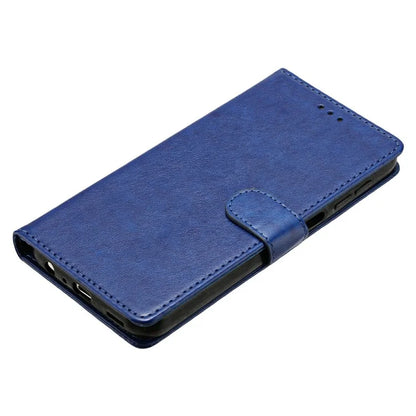 For iPhone 15 Pro Max Leather Phone Case Wallet Stand Cover with Handy Strap