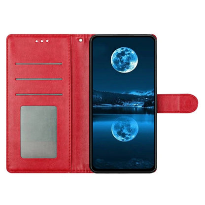For iPhone 16 Pro Leather Phone Case Wallet Stand Cover with Handy Strap