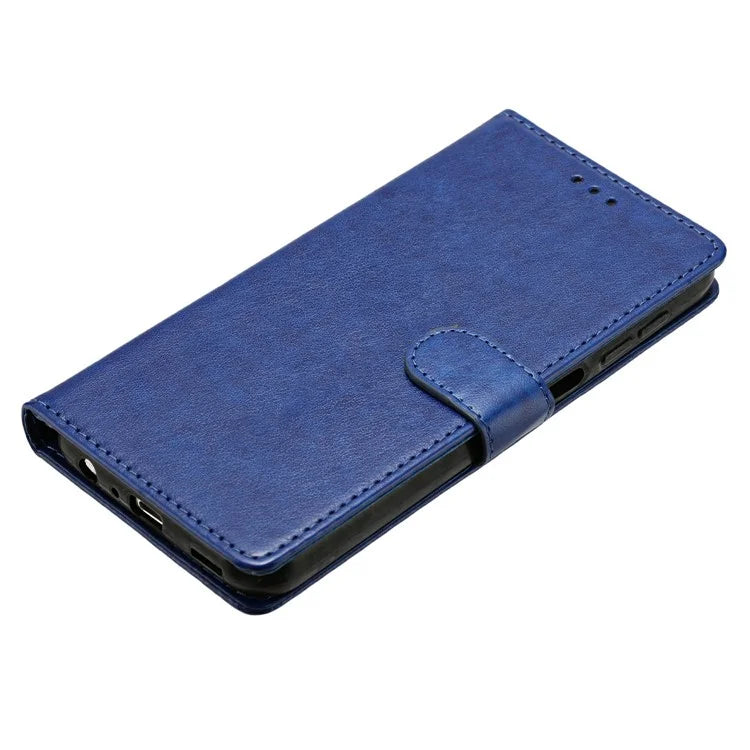 For Samsung Galaxy A16 5G Leather Phone Case Wallet Stand Cover with Handy Strap
