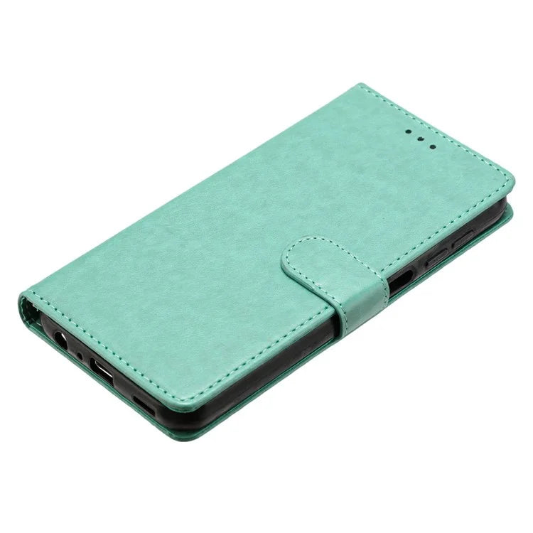 For Samsung Galaxy A16 5G Leather Phone Case Wallet Stand Cover with Handy Strap