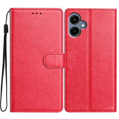For Samsung Galaxy A06 Leather Phone Case Wallet Stand Cover with Handy Strap