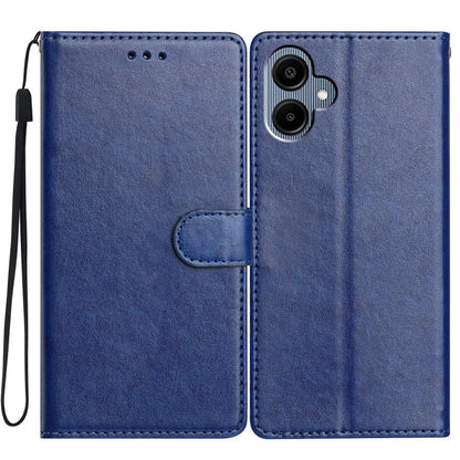For Samsung Galaxy A06 Leather Phone Case Wallet Stand Cover with Handy Strap