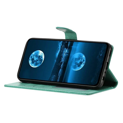 For Samsung Galaxy A06 Leather Phone Case Wallet Stand Cover with Handy Strap